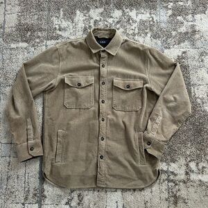 34 Heritage Corduroy Overshirt / Shirt Jacket – Tan – Size (add size)